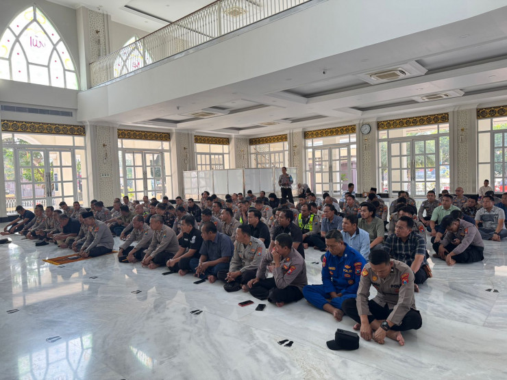 Landasi Nilai Rohani Anggota Polresta Sidoarjo, Guna Pelaksanaan Tugas Wujudkan Kamtibmas