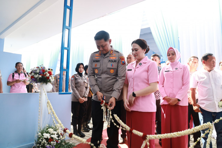 Kapolres Jember Resmikan SPPG di Mayang Dukung Program MBG