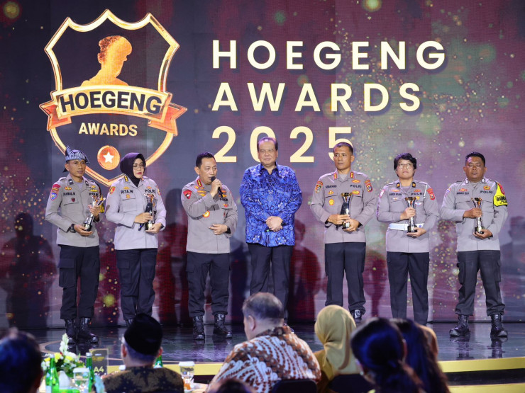 Aipda Rahmad Muhajirin Anggota Polres Bojonegoro Polda Jatim Raih Hoegeng Award 2025