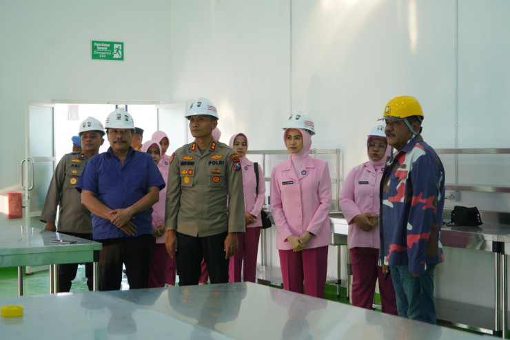 Polres Ponorogo Rampungkan Tiga Dapur SPPG untuk Dukung Program Makan Bergizi Gratis