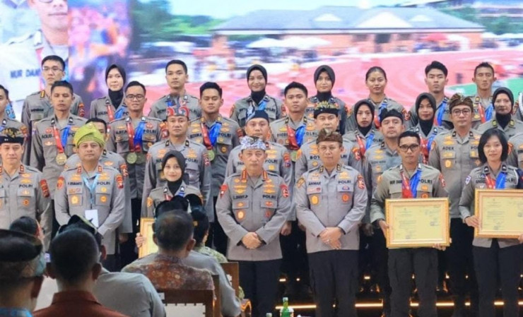 Kapolri Apresiasi 45 Atlet Berprestasi di Ajang WPFG