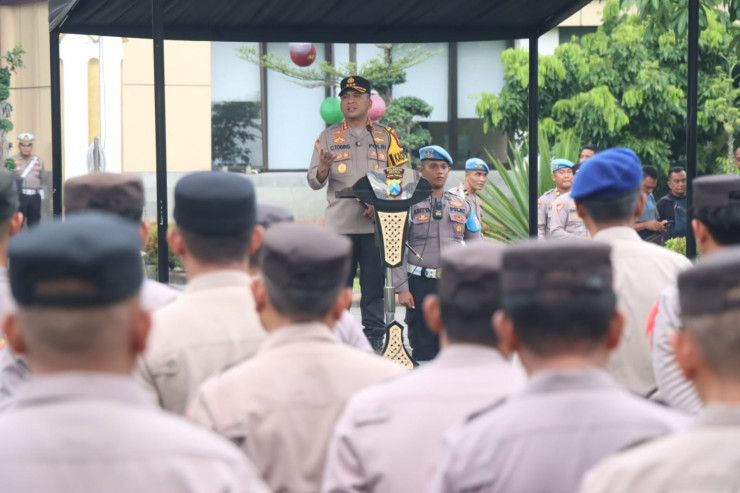 800 Polisi Sidoarjo Siap Amankan Malam Takbir Idul Fitri