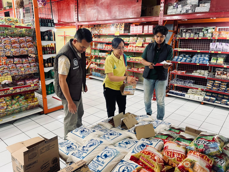 Satgas Pangan Polres Ngawi Sidak Pasar Pastikan Tidak Ada Beras Oplosan