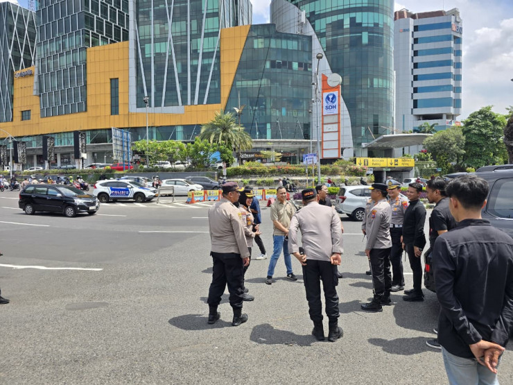 Masjid Al Ikhlas Polresta Sidoarjo Gelar Shalat Ghaib untuk Driver Ojol