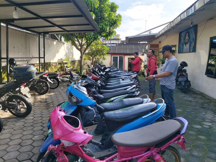 Polres Malang Tertibkan Balap Liar di Dau, 25 Motor dan Sound Horeg Diamankan